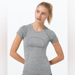 Gray Lululemon Swiftly T Shirt
